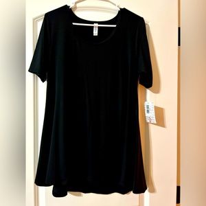 Lularoe, Black, Perfect T, Size S
